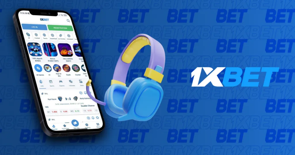 Customer support in 1xBet mobile app