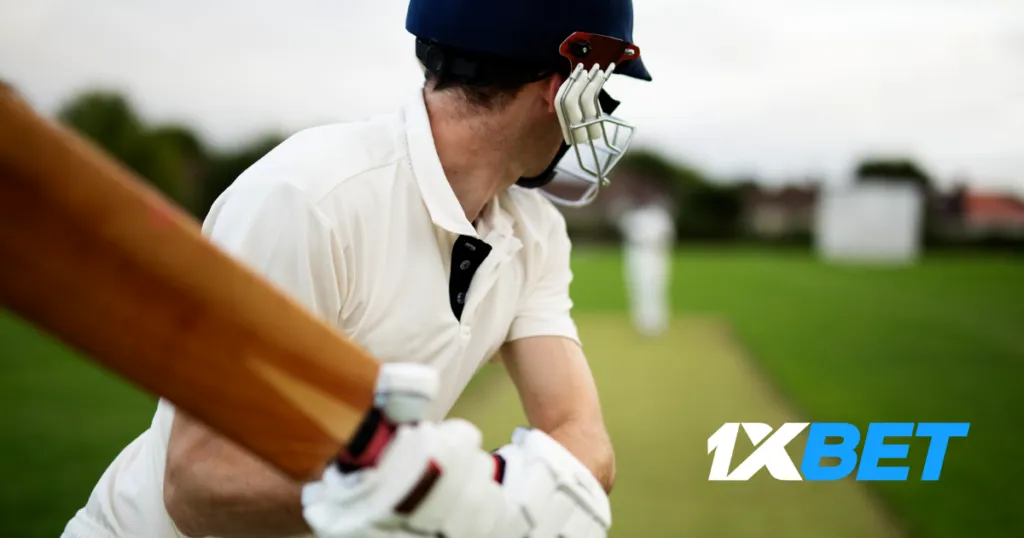 Betting on cricket games with 1xBet